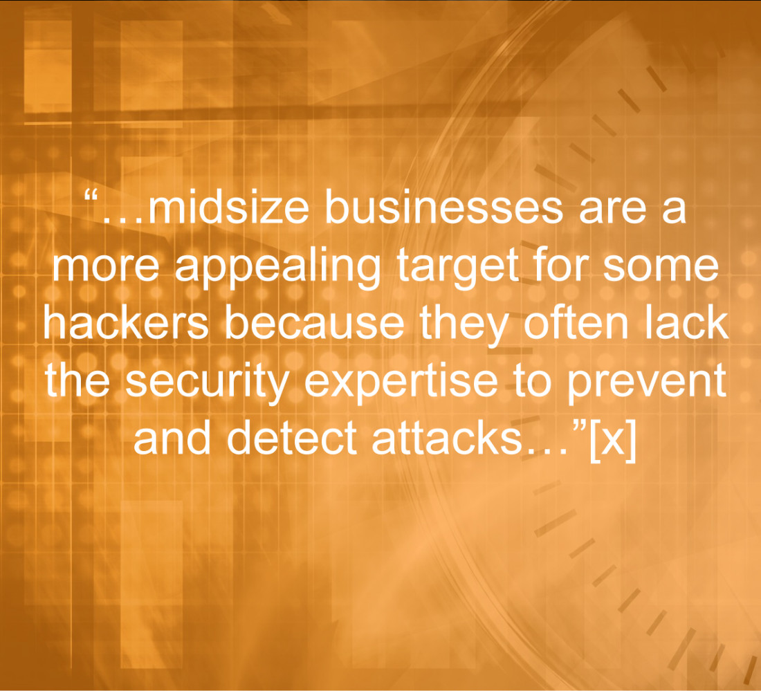 Midsize companies more susceptible to hackers