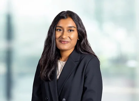 Maheen Akter on light blue and white bokeh banner