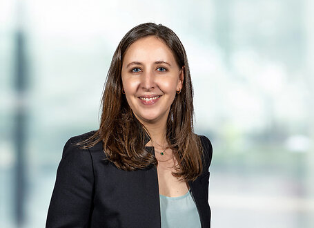 Cristin Murray on light blue and white bokeh banner