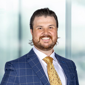 Joseph Tantillo on light blue and white bokeh banner